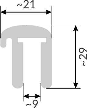 G16 Kantenschutz, PVC, Rammschutz Boot, BOATIC